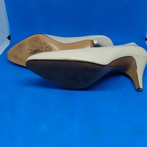 Yves Saint Laurent Beige Leather Pumps Size EU 36/ US 6 - Picture 5 of 15